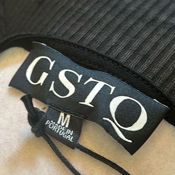 GTSQ Women’s Size M Ruched Front Mesh Tank Black Alternative Grunge Punk Emo NWT - Picture 7 of 10